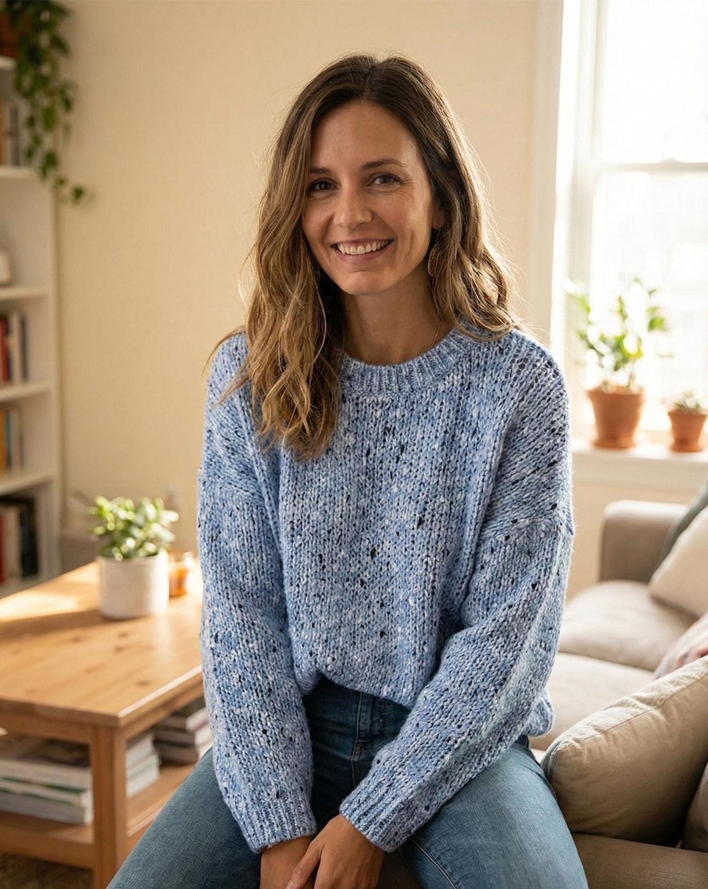 Chunky Knit Sweater: Cozy Oversized Jumper (Soft, 4 Colors)