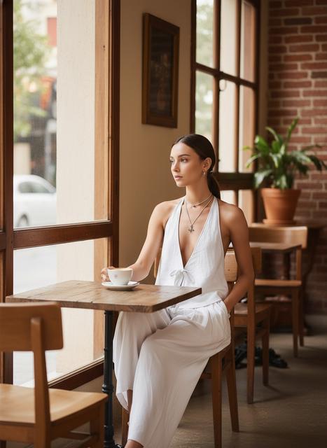 Two-Piece Summer Outfit: Sleeveless Vest and Wide Pants (6 Colors, XS-XXL)