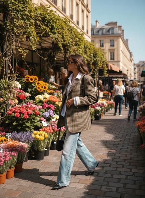Chic Plaid Blazer for Women - Office and Everyday Style